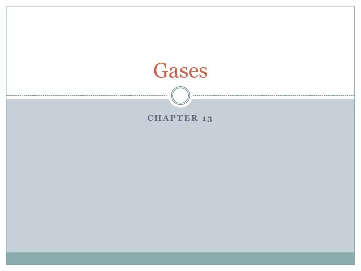 gases