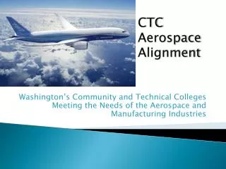 CTC Aerospace Alignment