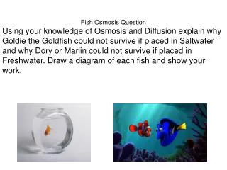 Fish Osmosis Question