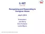 Recognizing and Responding to Caregiver Abuse - slide 1