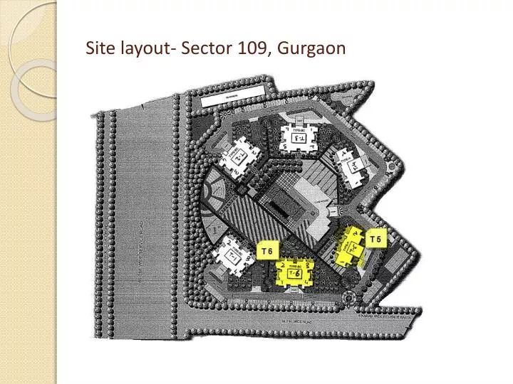 site layout sector 109 gurgaon