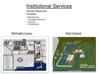 Institutional Services