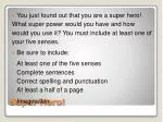 Super Hero! - slide 1