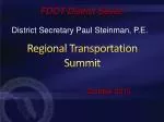 FDOT District Seven - slide 1