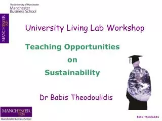 University Living Lab Workshop