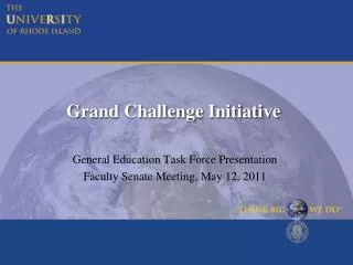 Grand Challenge Initiative