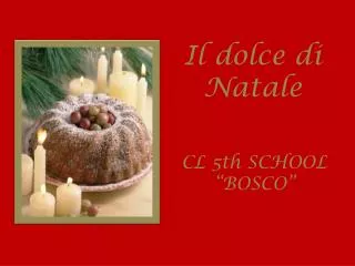 il dolce di natale