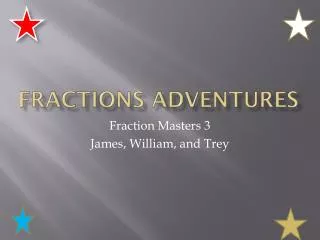 Fractions Adventures