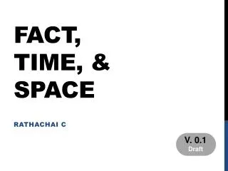 Fact, Time, &amp; Space