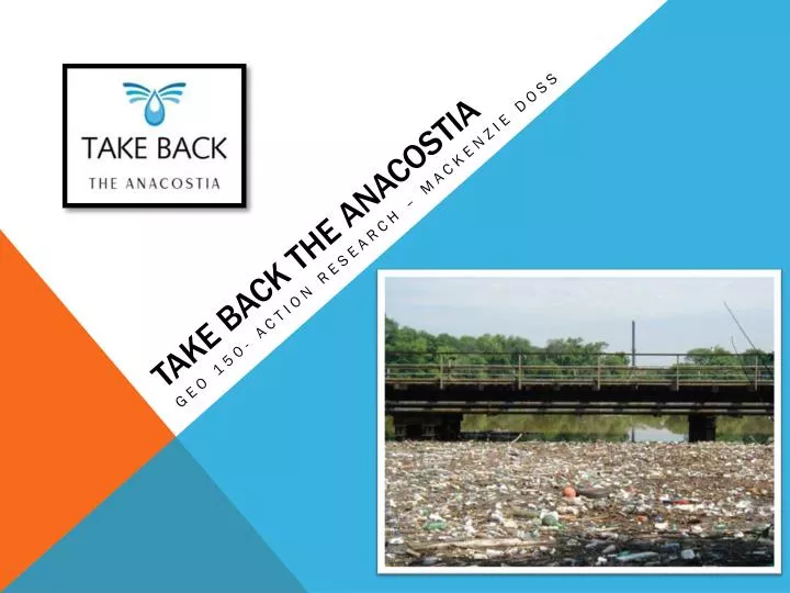 take back the anacostia