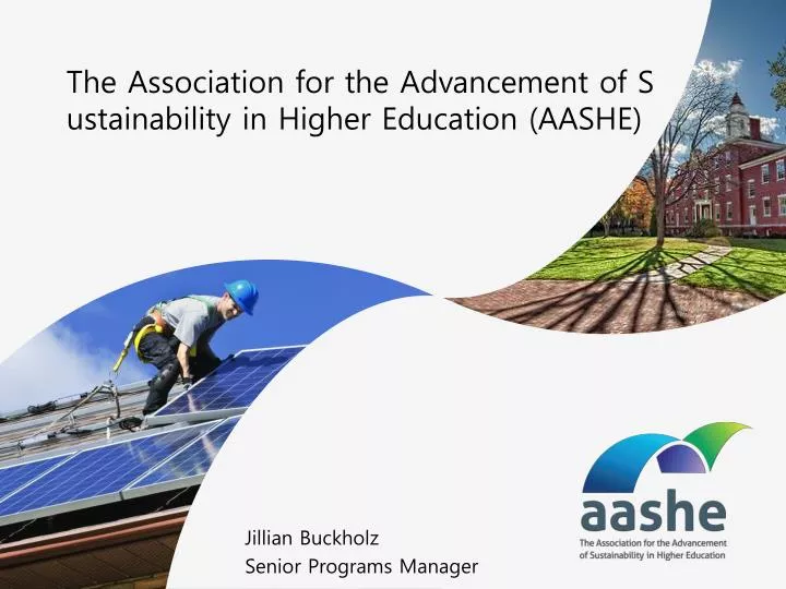 the association for the advancement of sustainability in higher education aashe