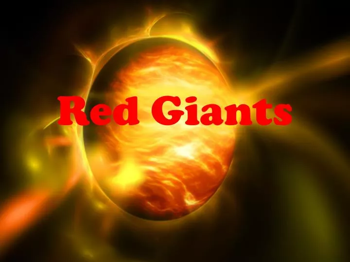 red giants