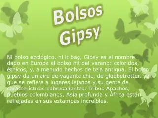bolsos gipsy
