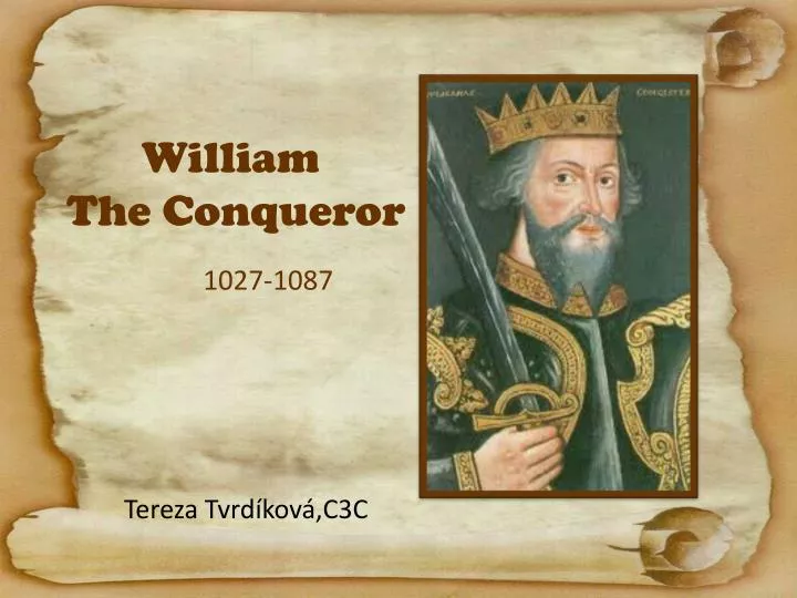 william t he conqueror