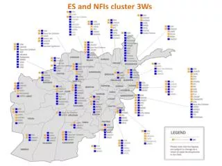 ES and NFIs cluster 3Ws