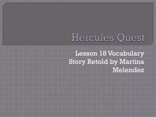 Hercules Quest