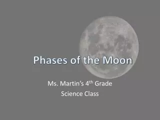 ms martin s 4 th grade science class