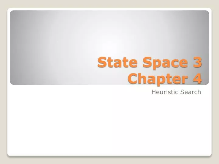 state space 3 chapter 4