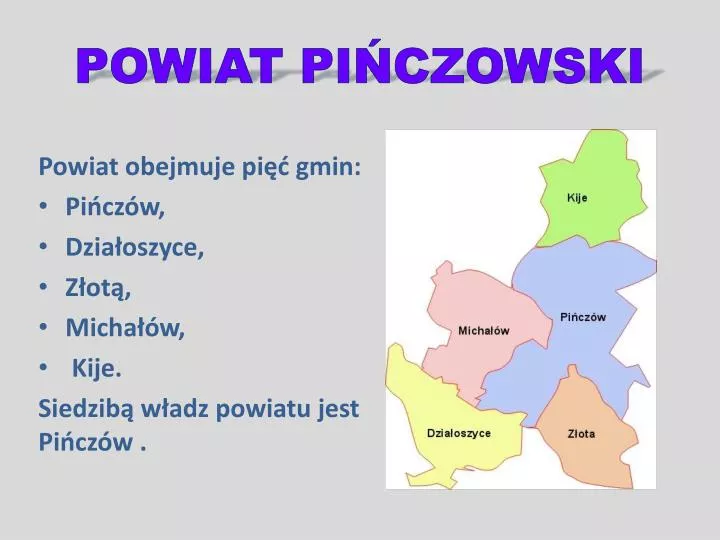 powiat pi czowski