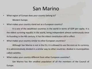 San Marino