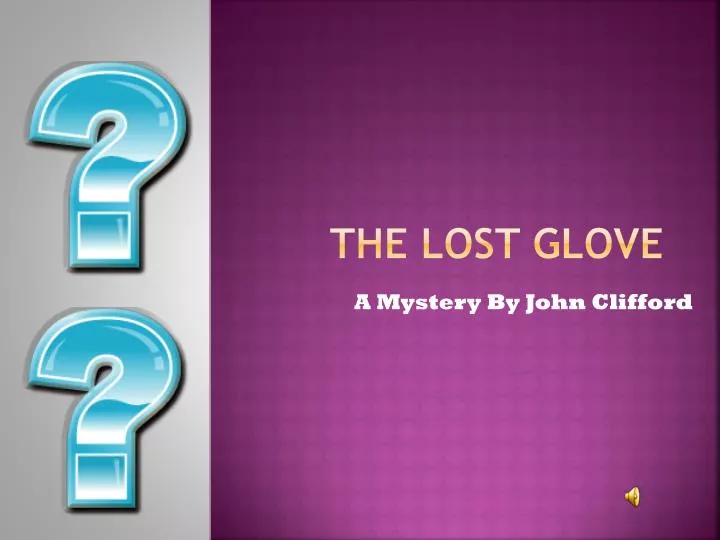 the lost glove