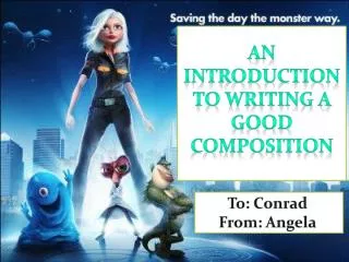 An Introduction to writing a good composition