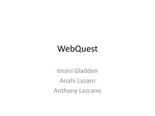 webquest