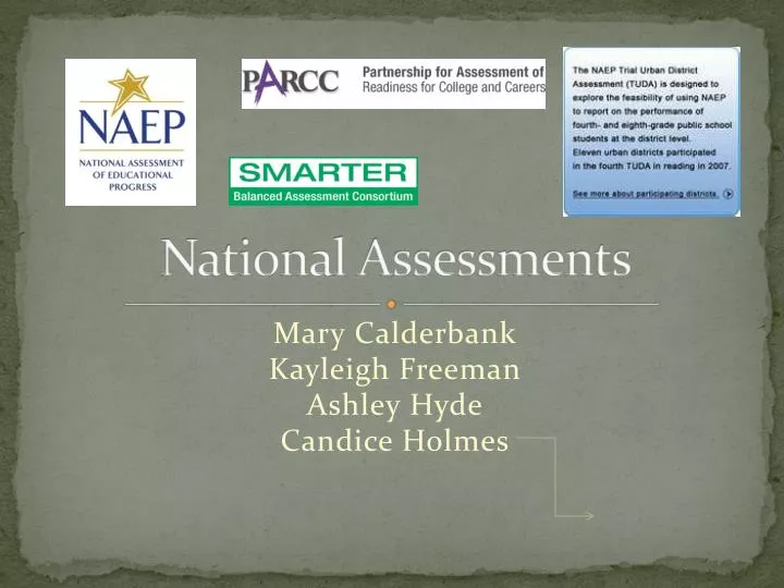 national assessments