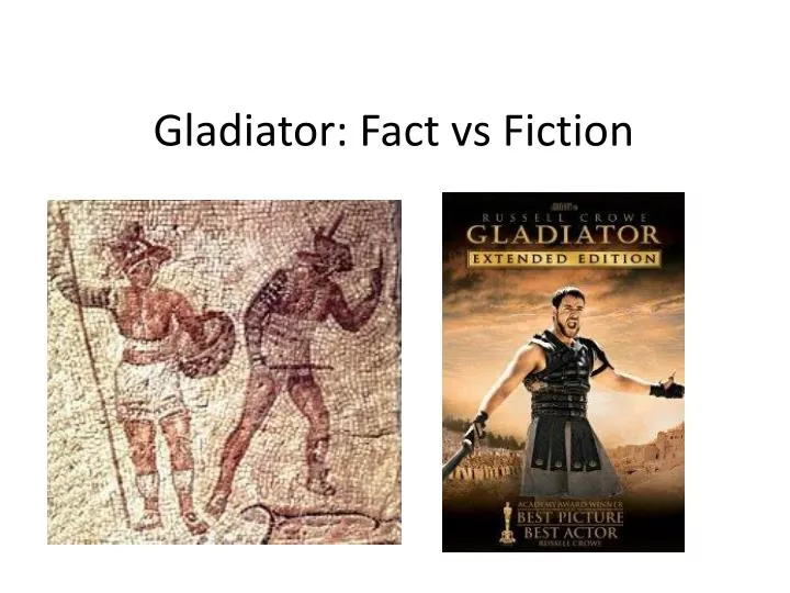 gladiator fact vs fiction