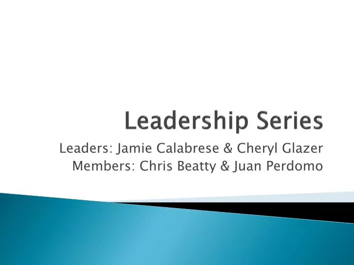 leadership series