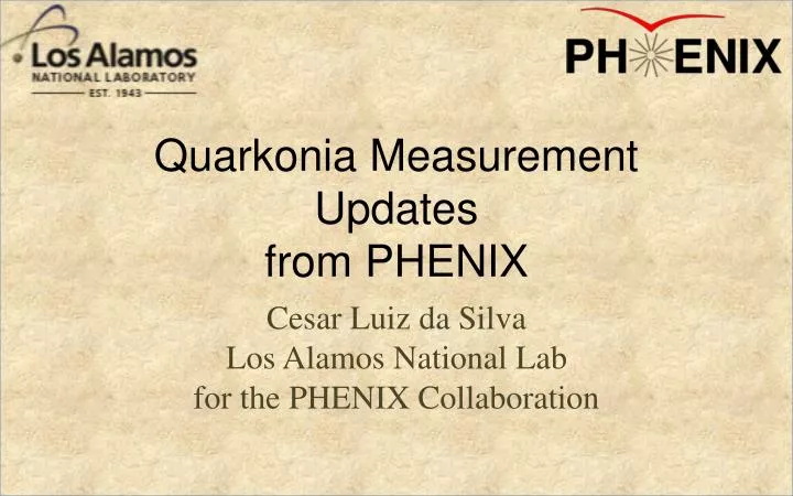 quarkonia measurement updates from phenix