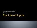 The Life of Sophia - slide 1