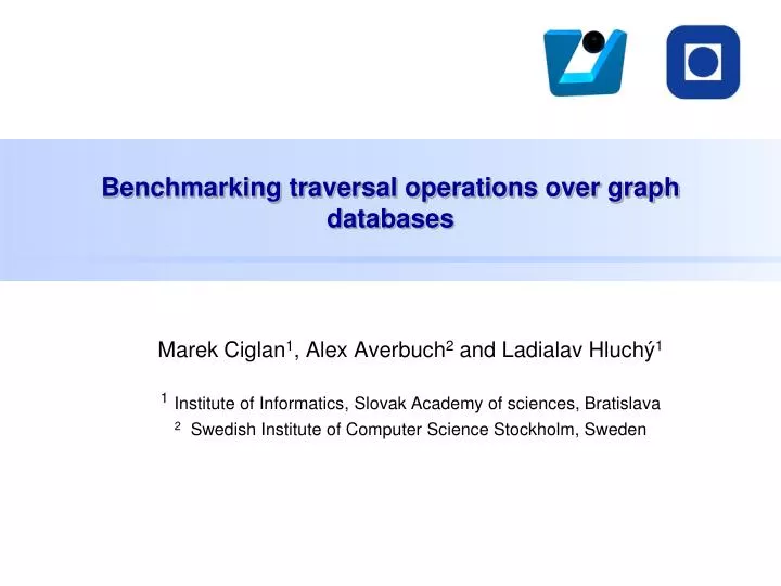 benchmarking traversal operations over graph databases