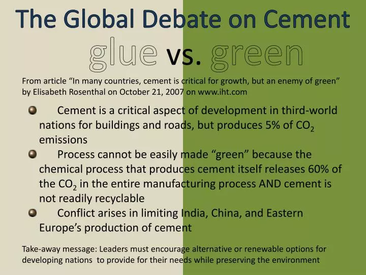 glue vs green