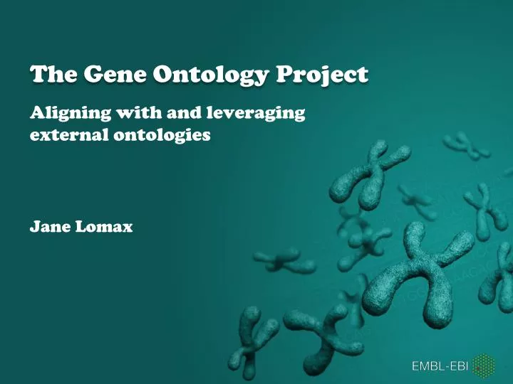 the gene ontology project