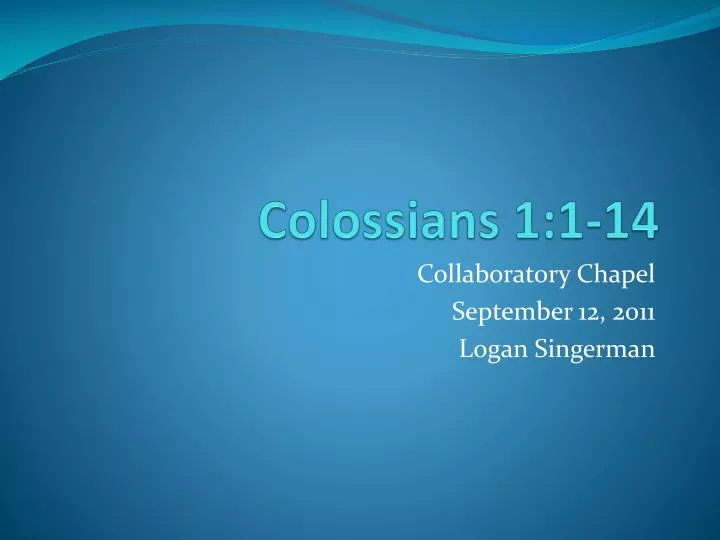 colossians 1 1 14