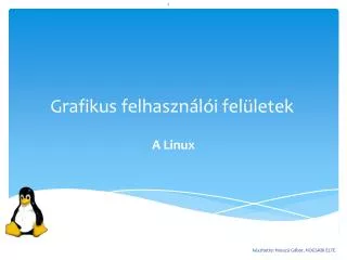 grafikus felhaszn l i fel letek