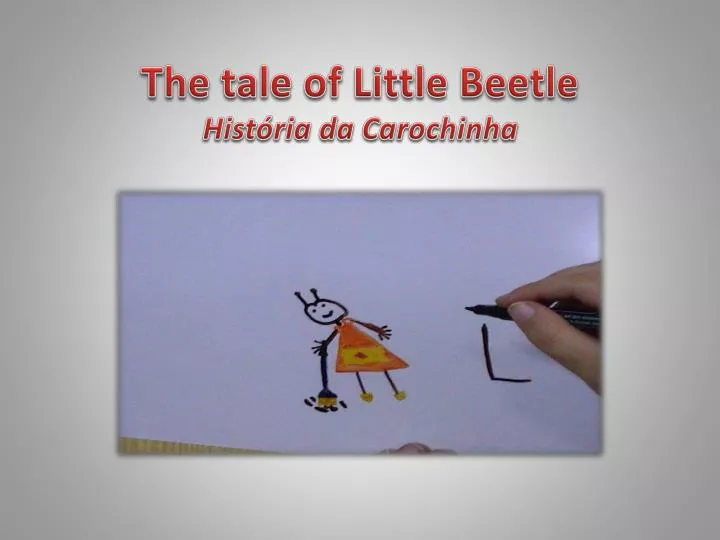 the tale of little beetle hist ria da carochinha