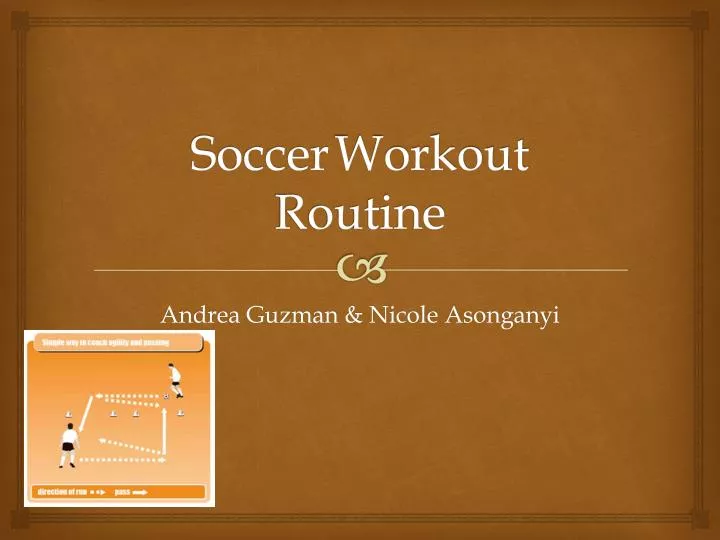 soccer workout routine