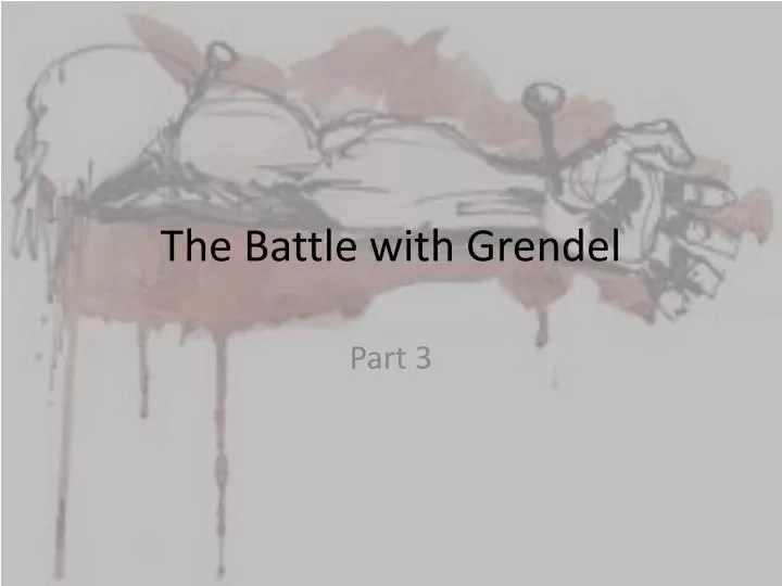 the battle with grendel