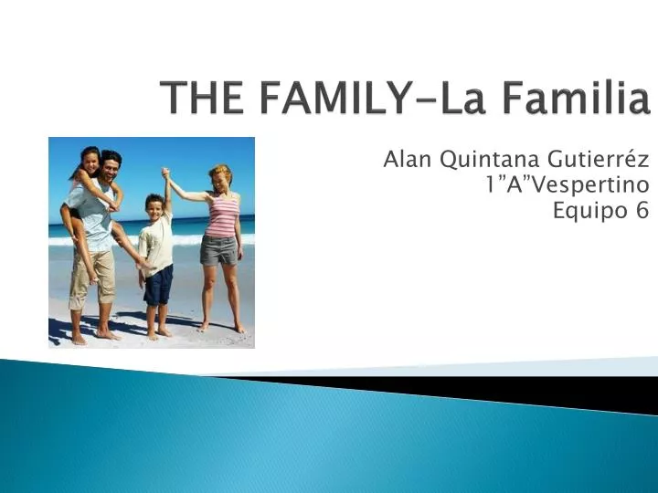 the family la familia
