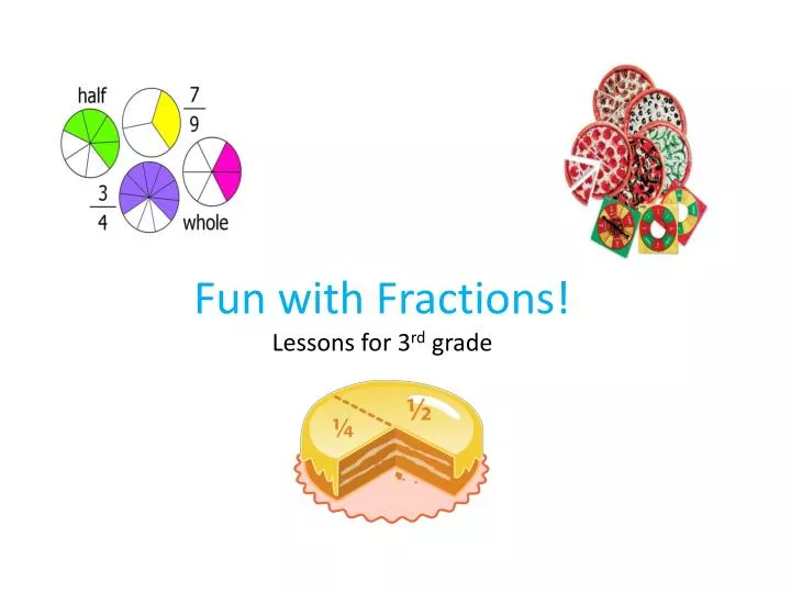 fun with fractions lessons for 3 rd grade