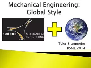 Mechanical Engineering: Global Style