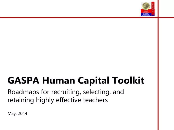 gaspa human capital toolkit