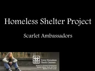 Homeless Shelter Project