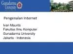 Pengenalan Internet - slide 1