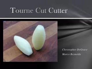 Tourne Cut Cutter