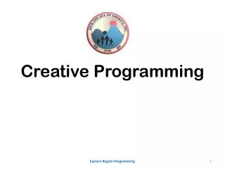 Creative Programming