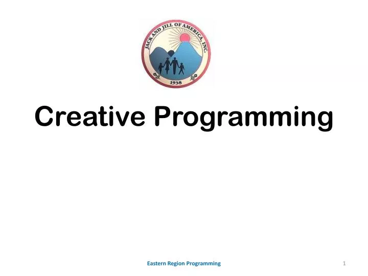 creative programming