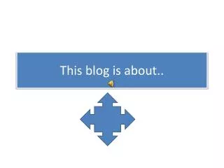 This blog is about..